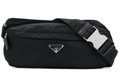 prada nylon fanny pack|Prada nylon backpack price.